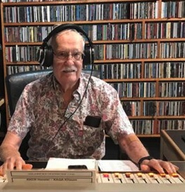 John Gordon at the board